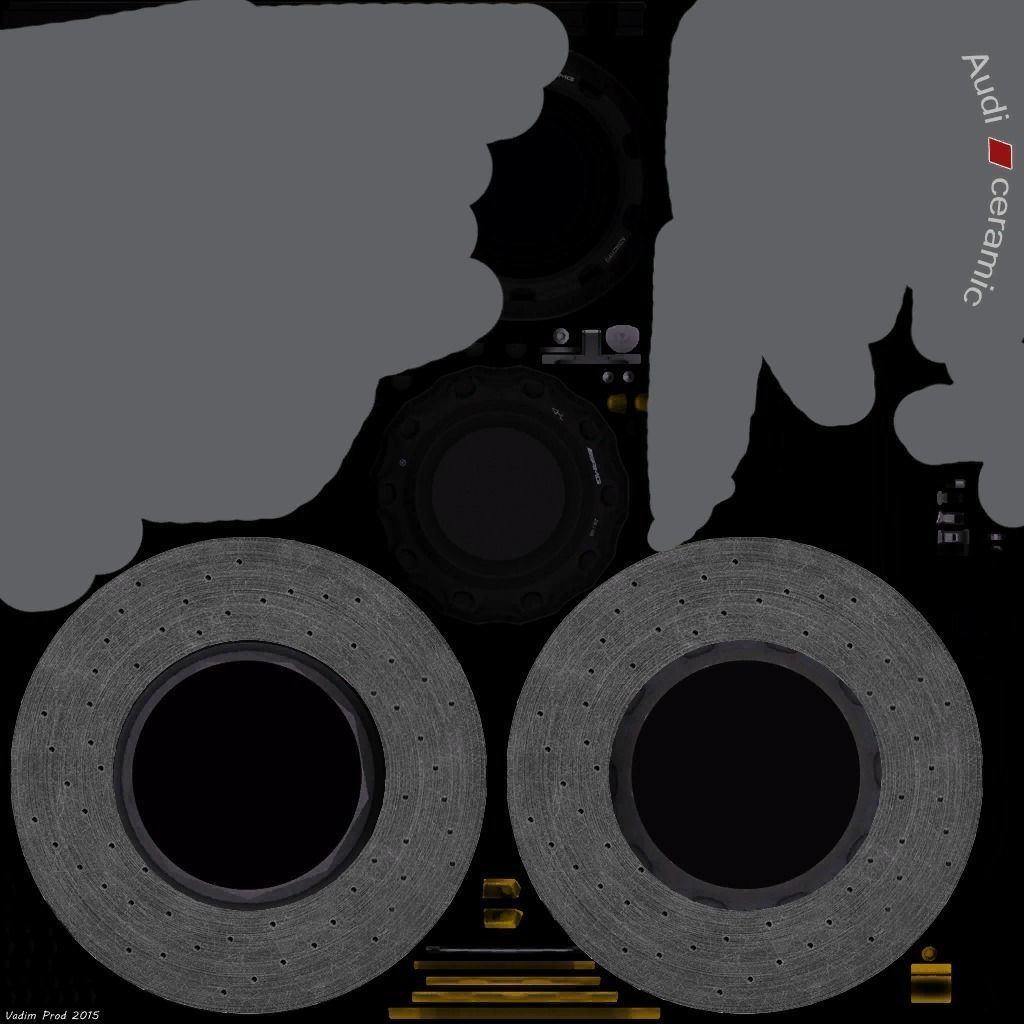 AudiA8 top car Low-poly 3D model_14