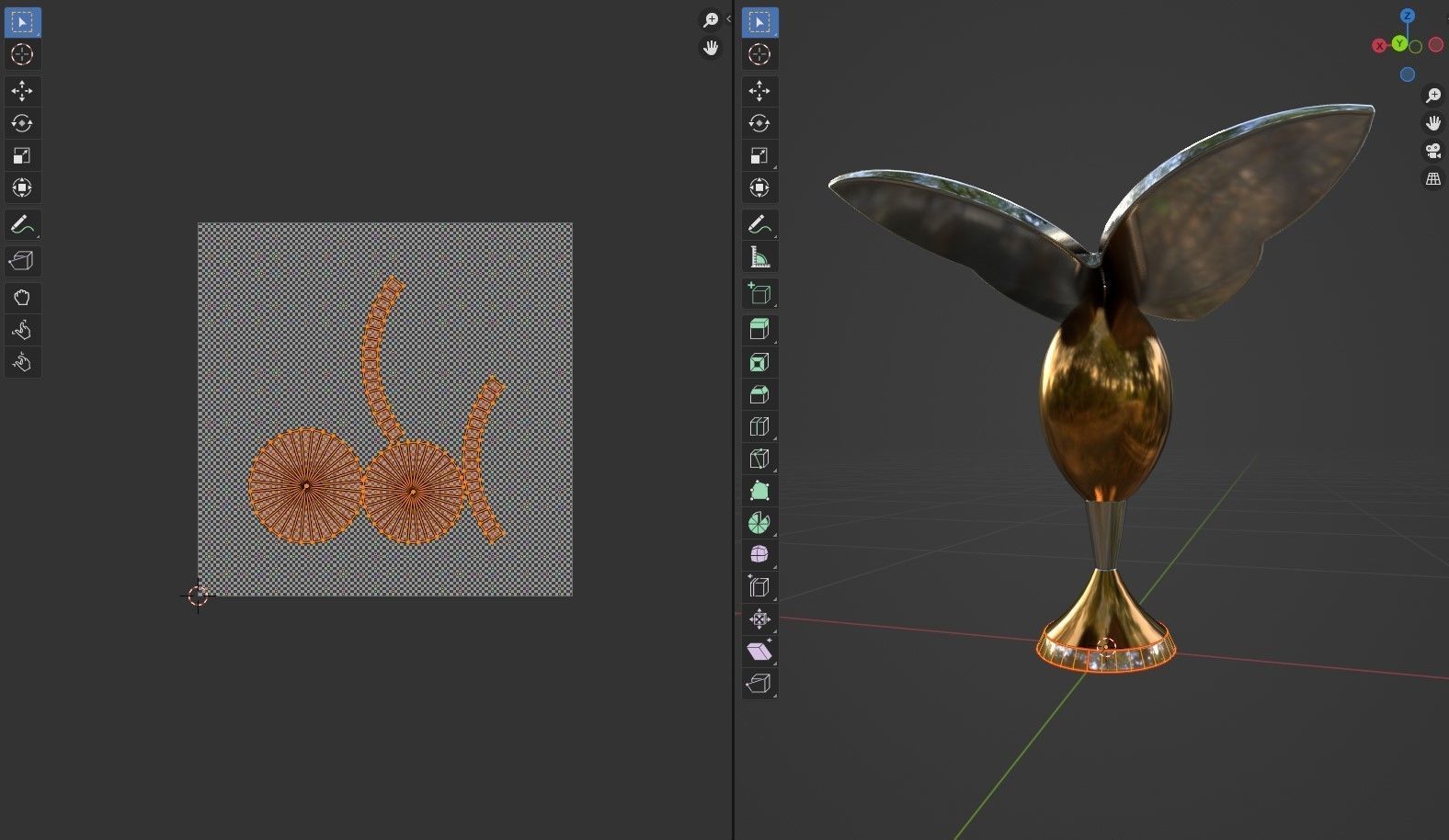 Butterfly Decor 3D model_4