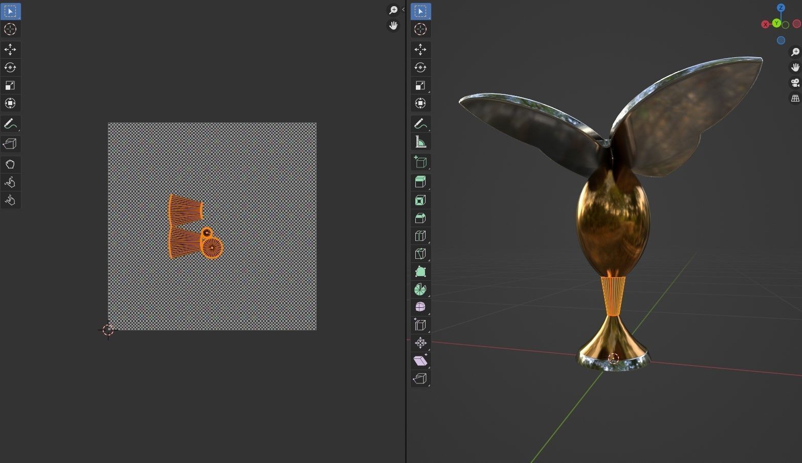 Butterfly Decor 3D model_9