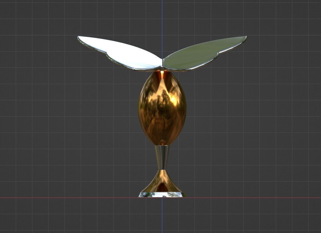 Butterfly Decor 3D model_5