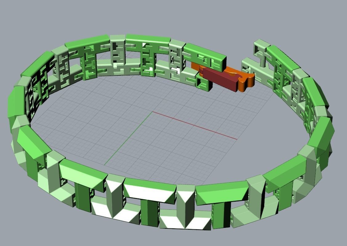 bracelet jewelry 3d model T 1 3D print model_10