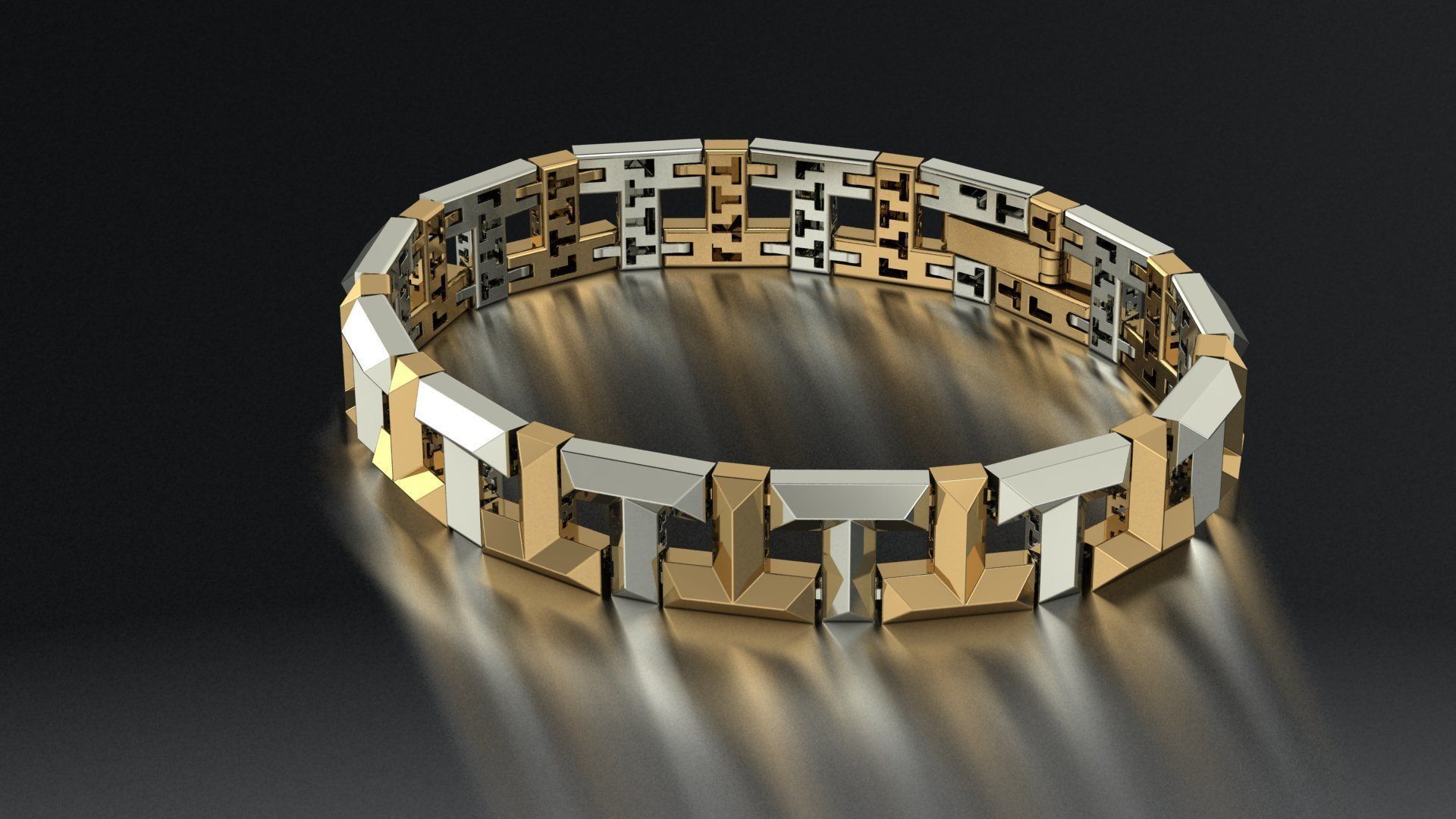 bracelet jewelry 3d model T 1 3D print model_4