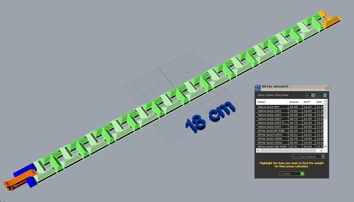 bracelet jewelry 3d model T 1 3D print model_7