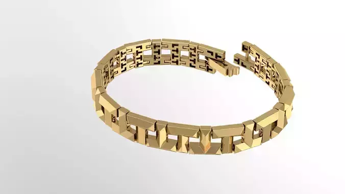 bracelet jewelry 3d model T 1 3D print model