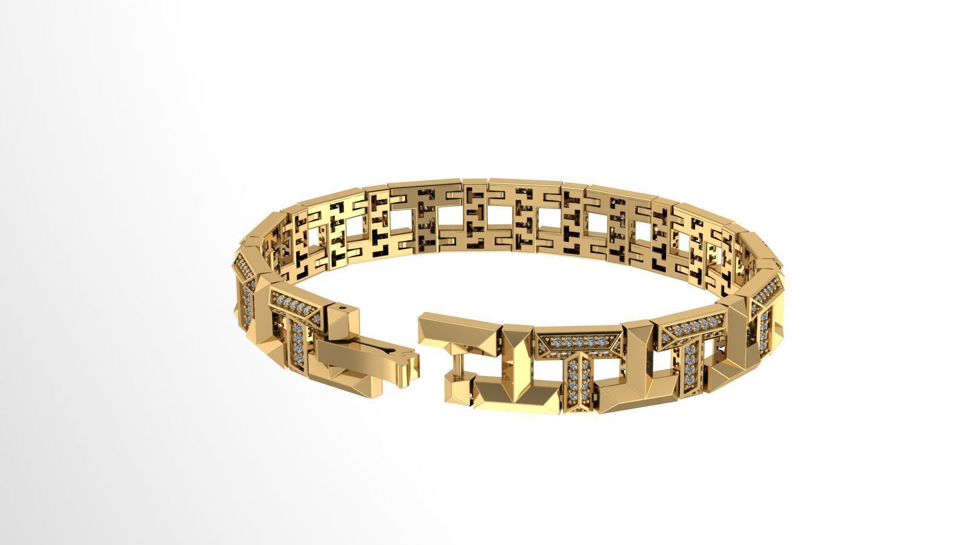 bracelet jewelry 3d model T 2 3D print model_1