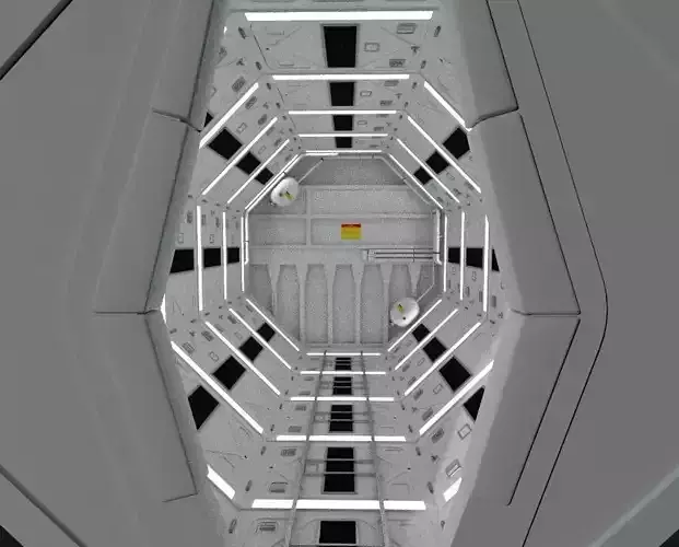 2001 A SpaceCorridor Free 3D model