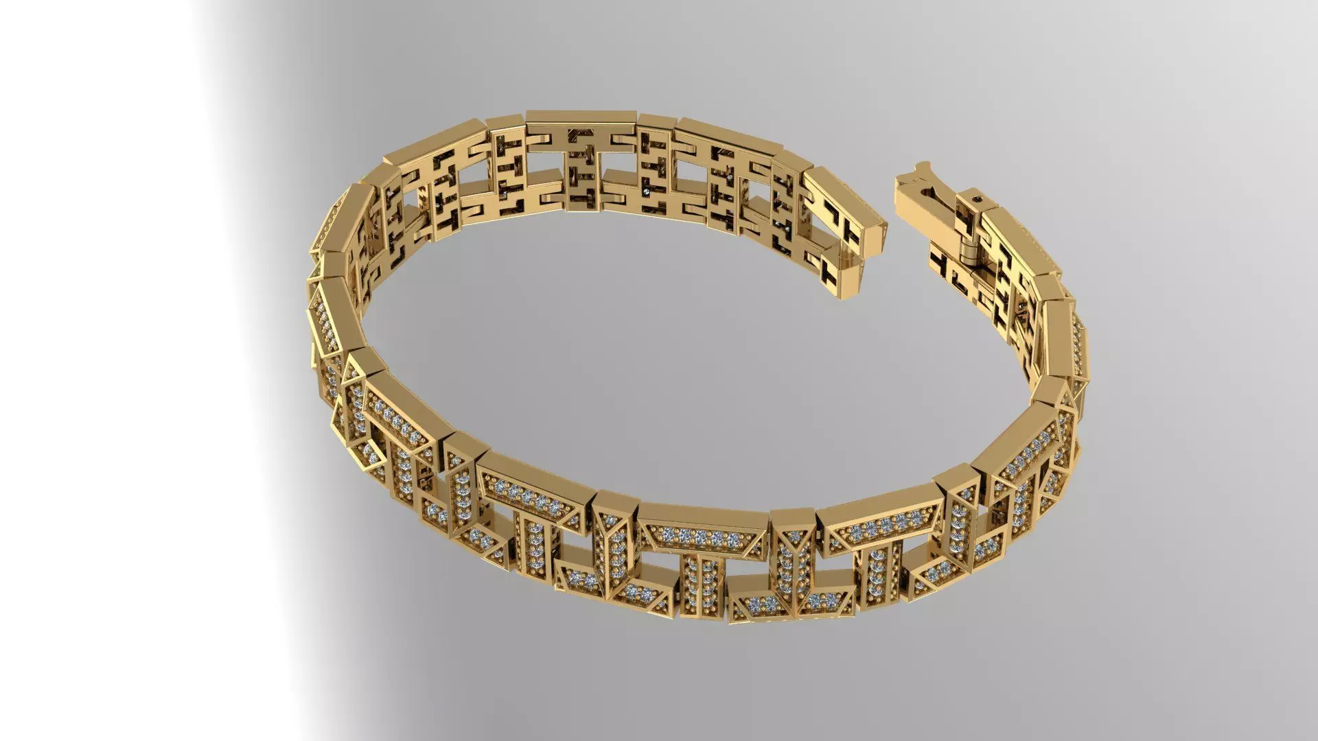 bracelet jewelry 3d model T 3 3D print model_0