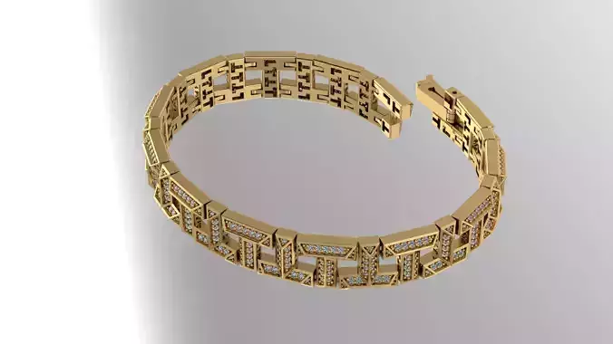 bracelet jewelry 3d model T 3