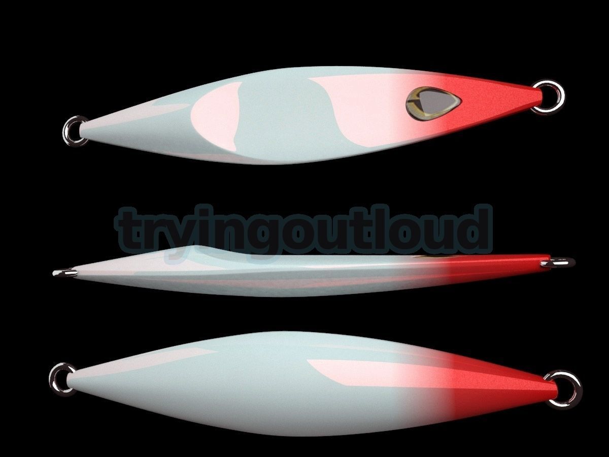 120-150-200Gr Flipping Slow Pitch Metal Jig Mold 3D print model_3