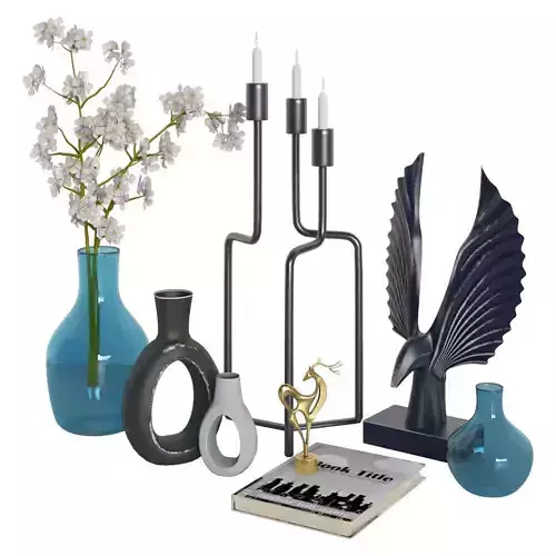 Decorative set 11 3D model