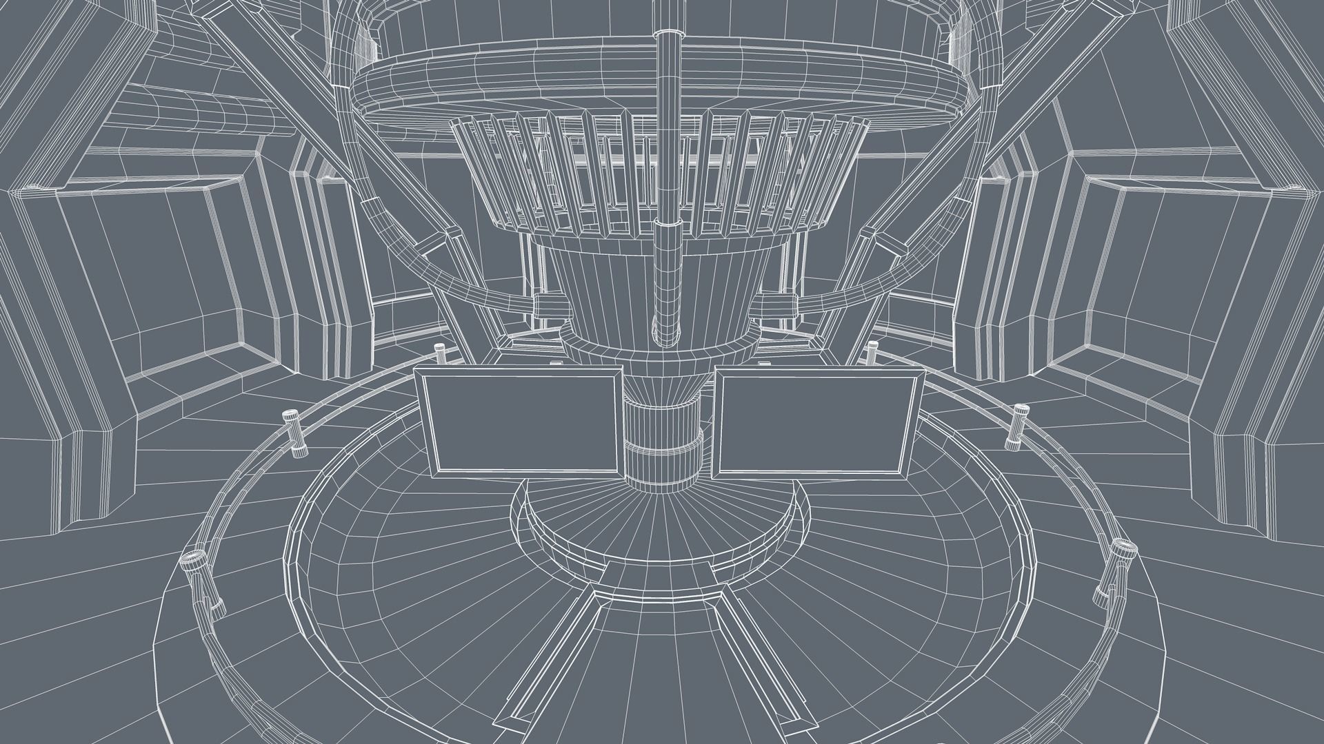 Sci Fi Room 3D model_5