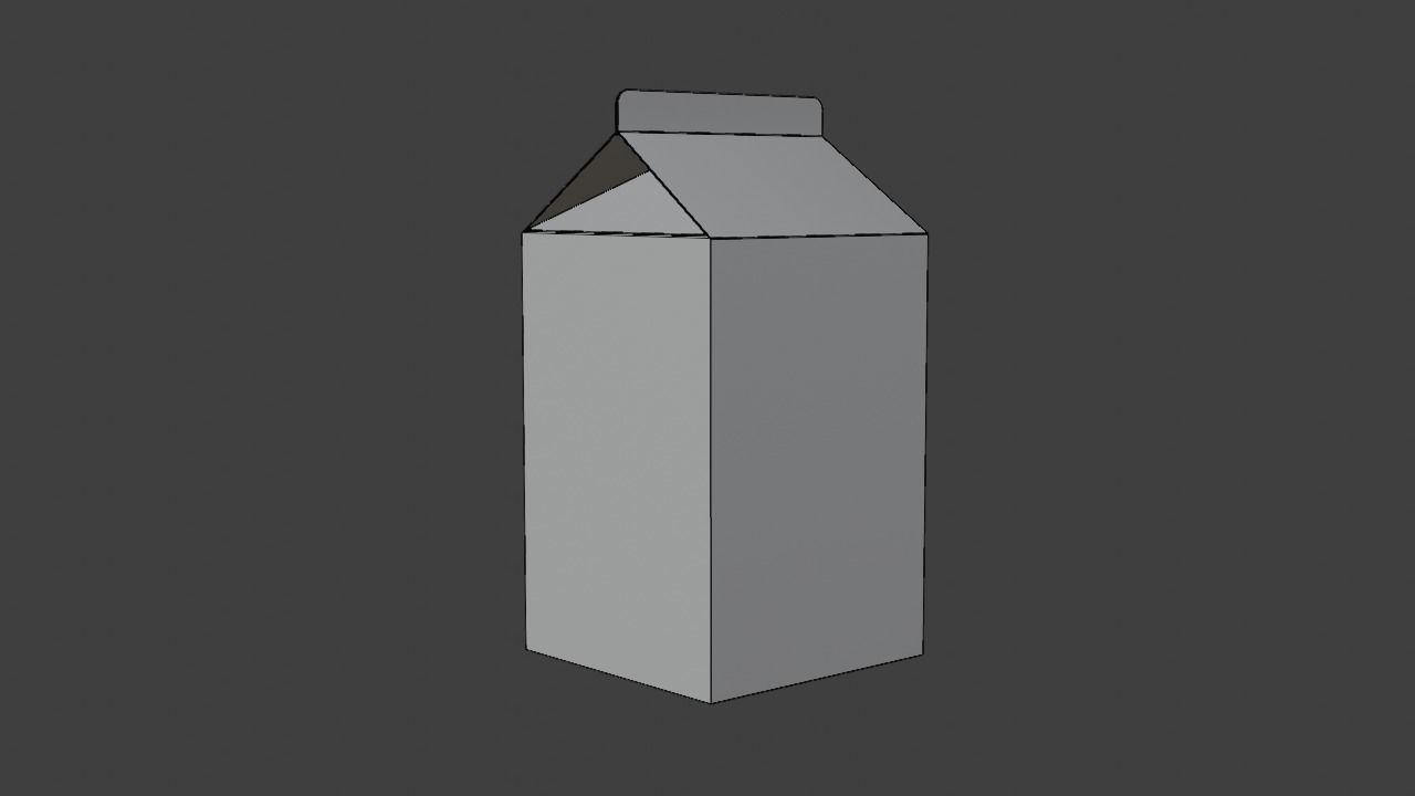 Pepperidge Farm Goldfish Crackers Box Low-poly 3D model_7