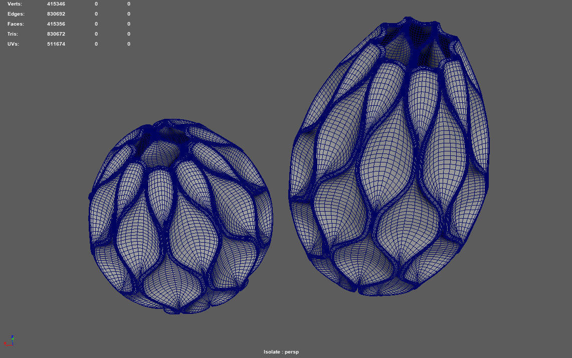 modern Vase 3D print model_4