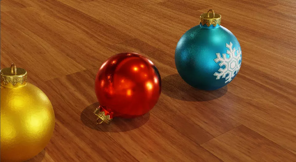 Christmas Ornaments 3D model_0