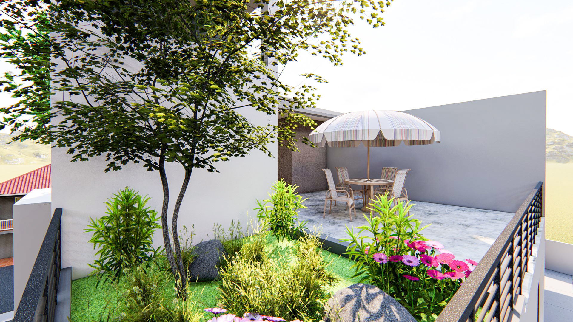 Exterior  interior high quality 3d House  model  3D model_5