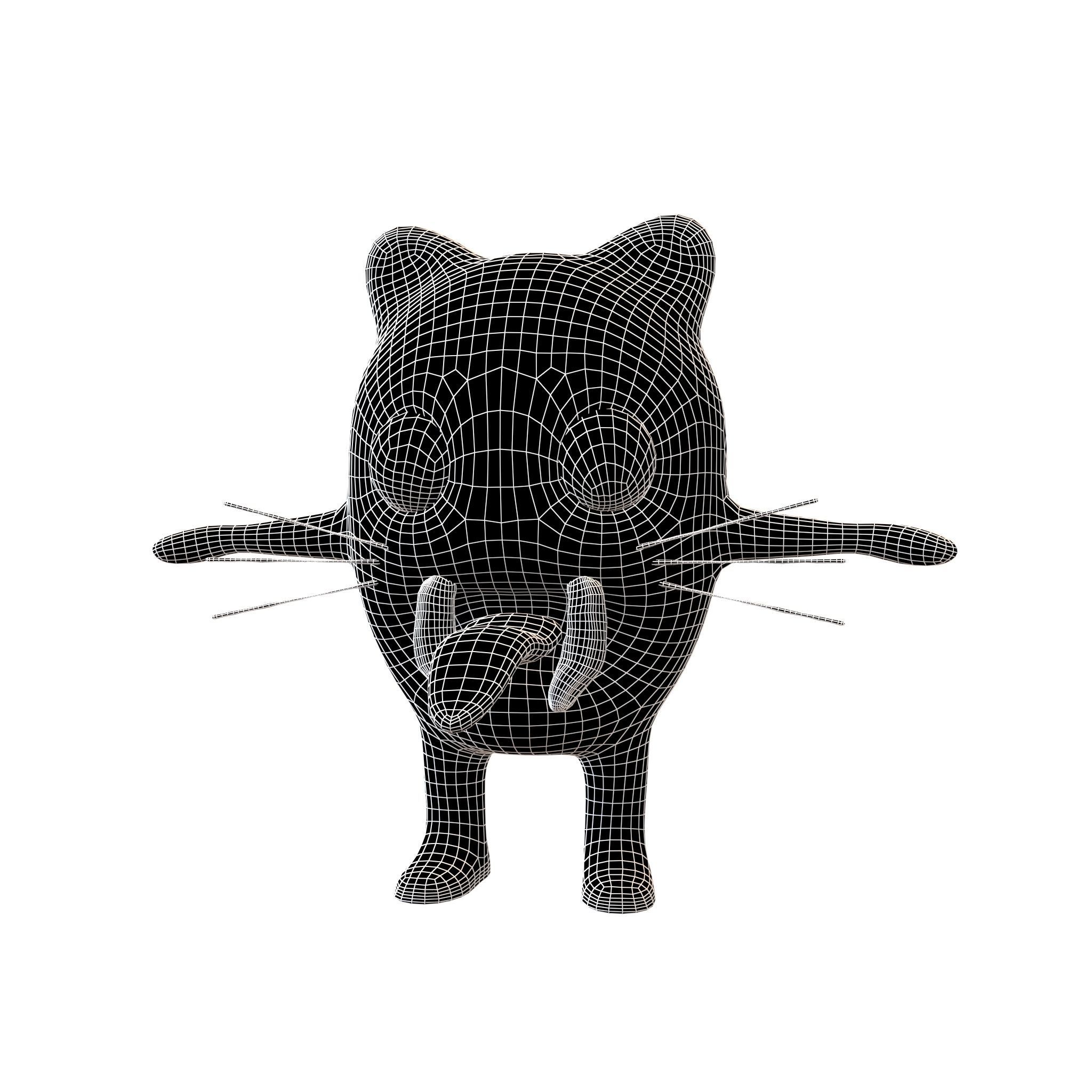 Aliens Monster v2 001 Low-poly 3D model_5