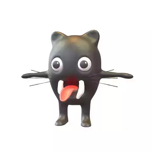 Aliens Monster v2 001 Low-poly 3D model