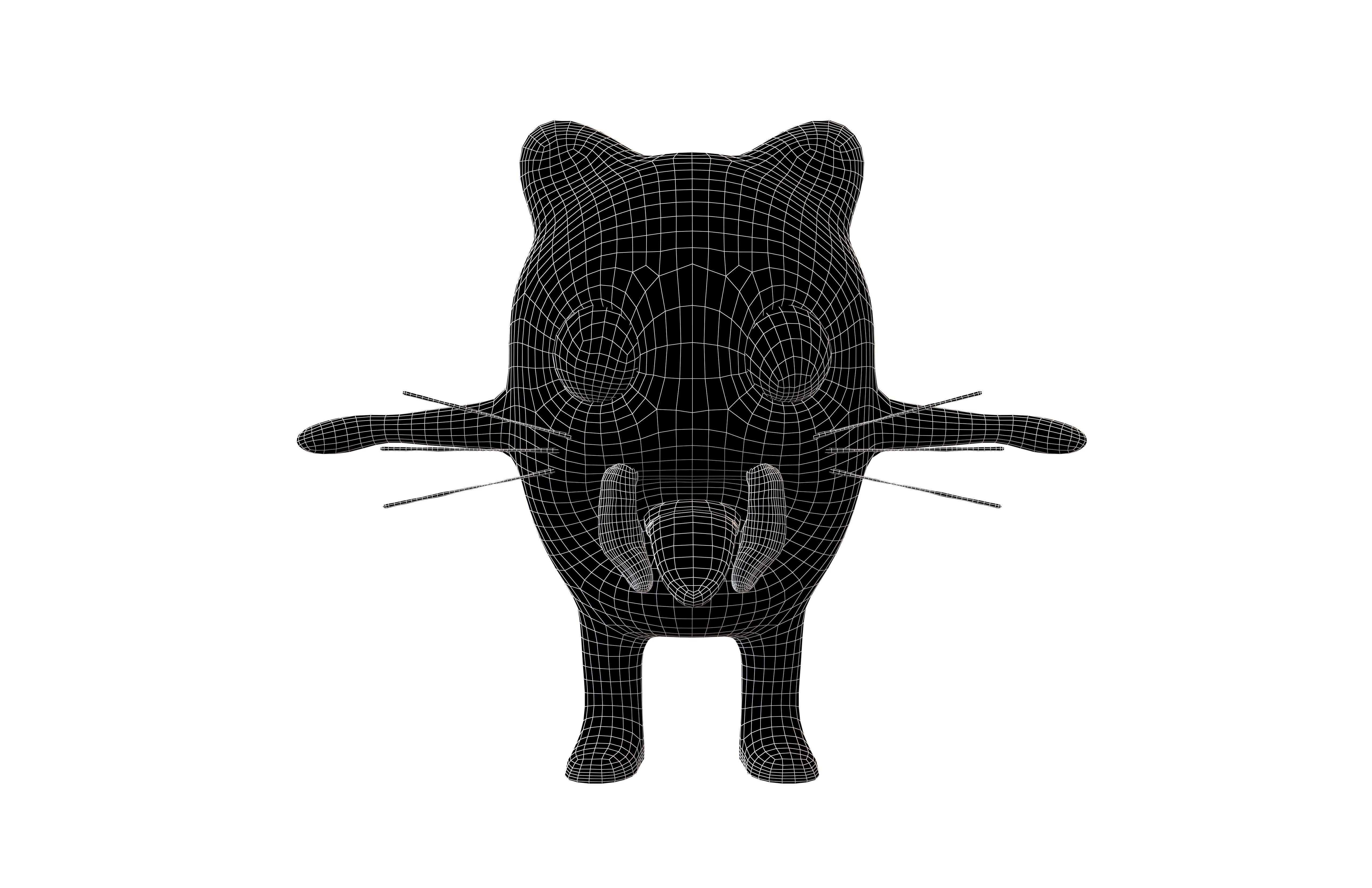 Aliens Monster v2 001 Low-poly 3D model_6