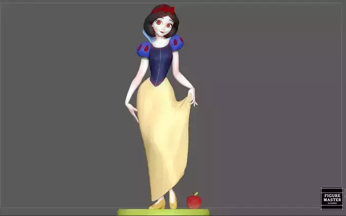 SNOW WHITE DISNEY PRINCESS CHARACTER CUTE GIRL ANIME WOMANSTATUE