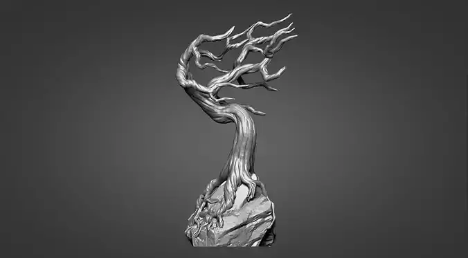 Tree - pedestal for characters 01 - 05