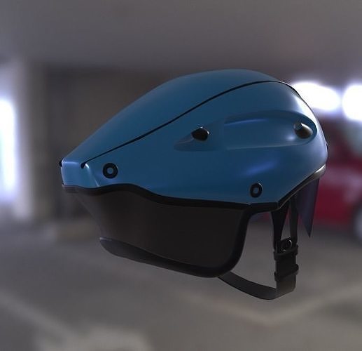 Bicycle Helmet 3D model