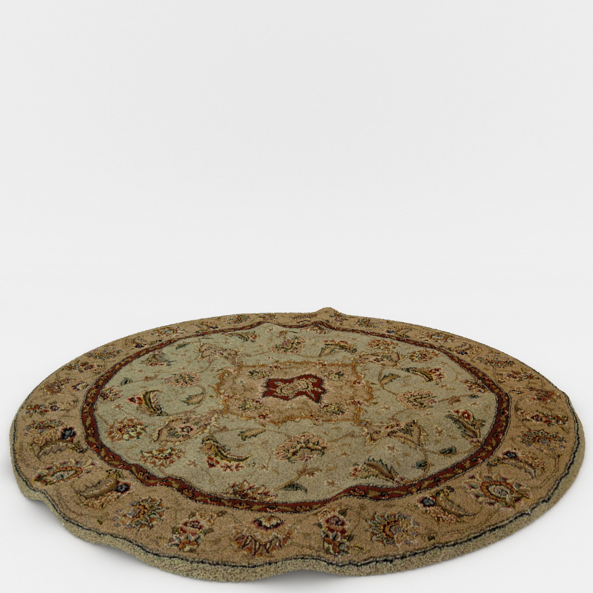 Rugs No 61 Low-poly 3D model_7