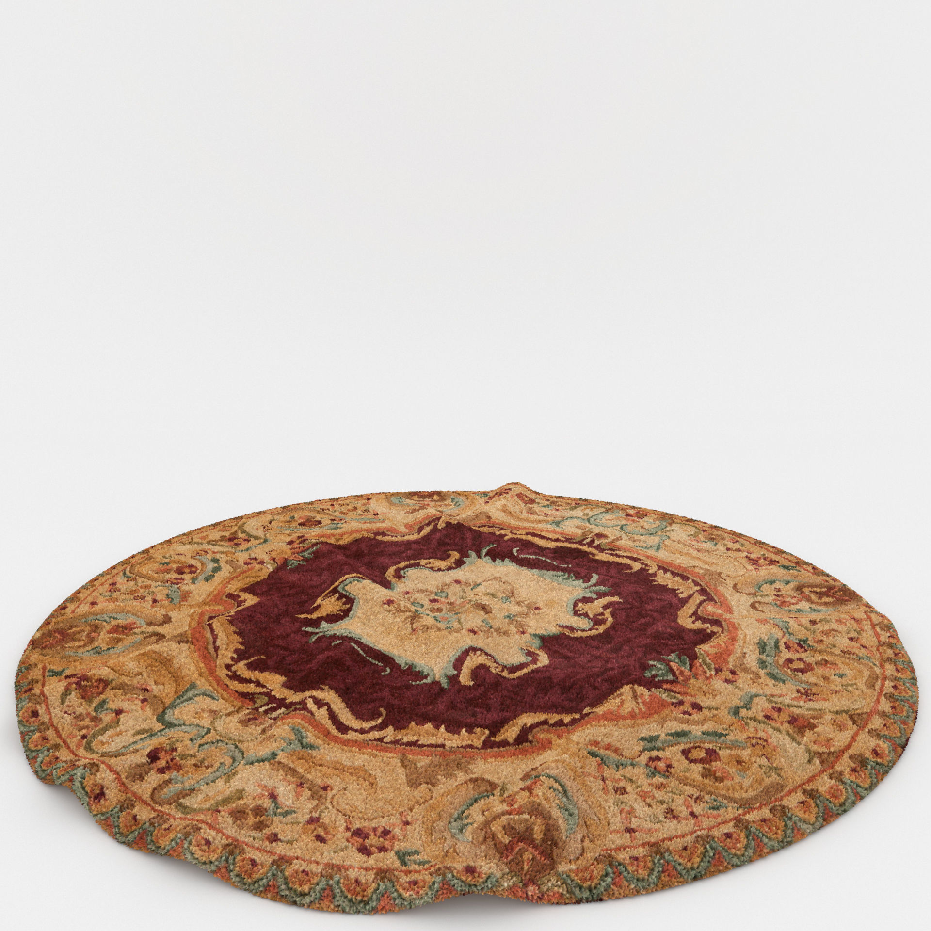 Rugs No 61 Low-poly 3D model_8