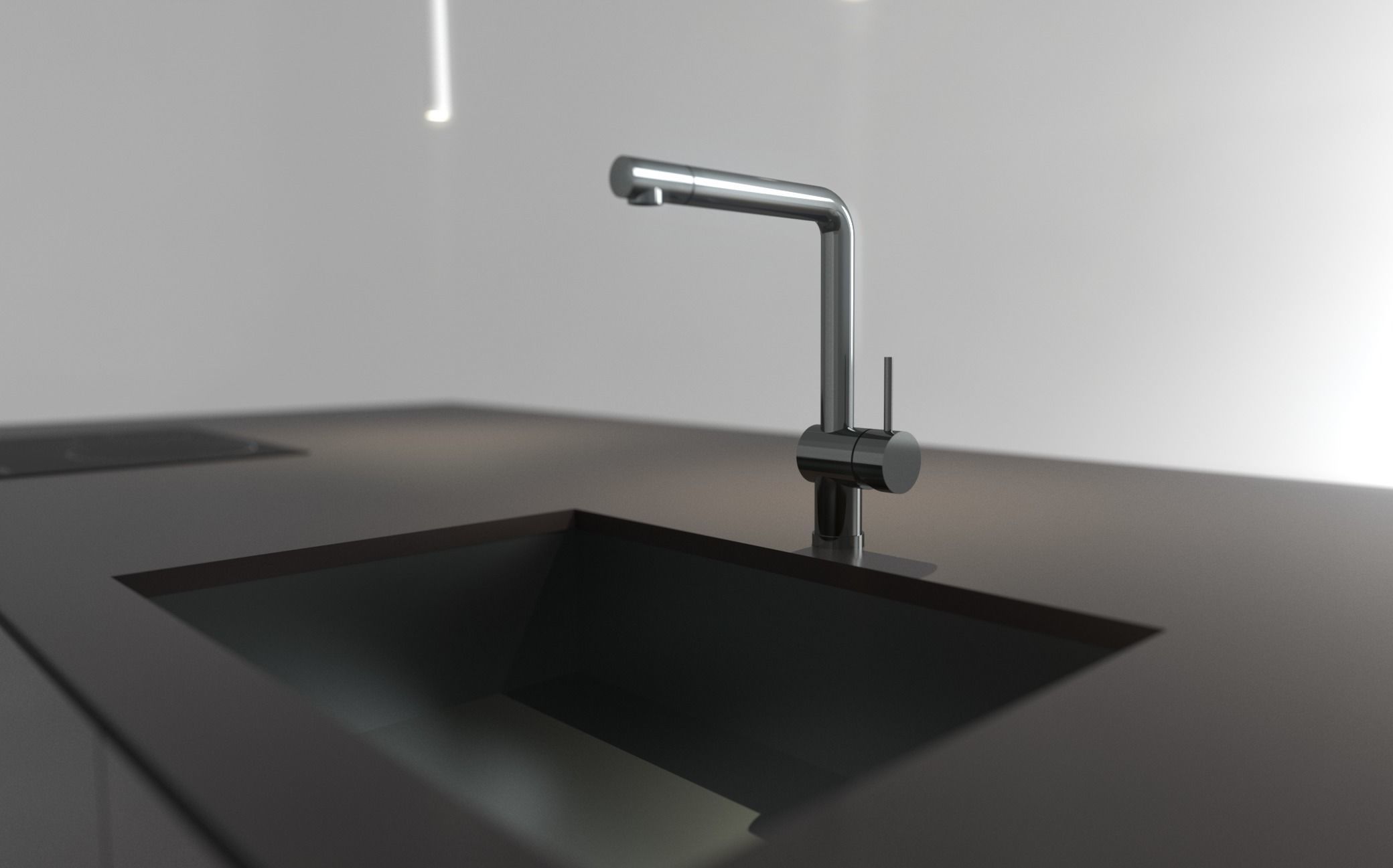 Modern kitchen 3D model_3