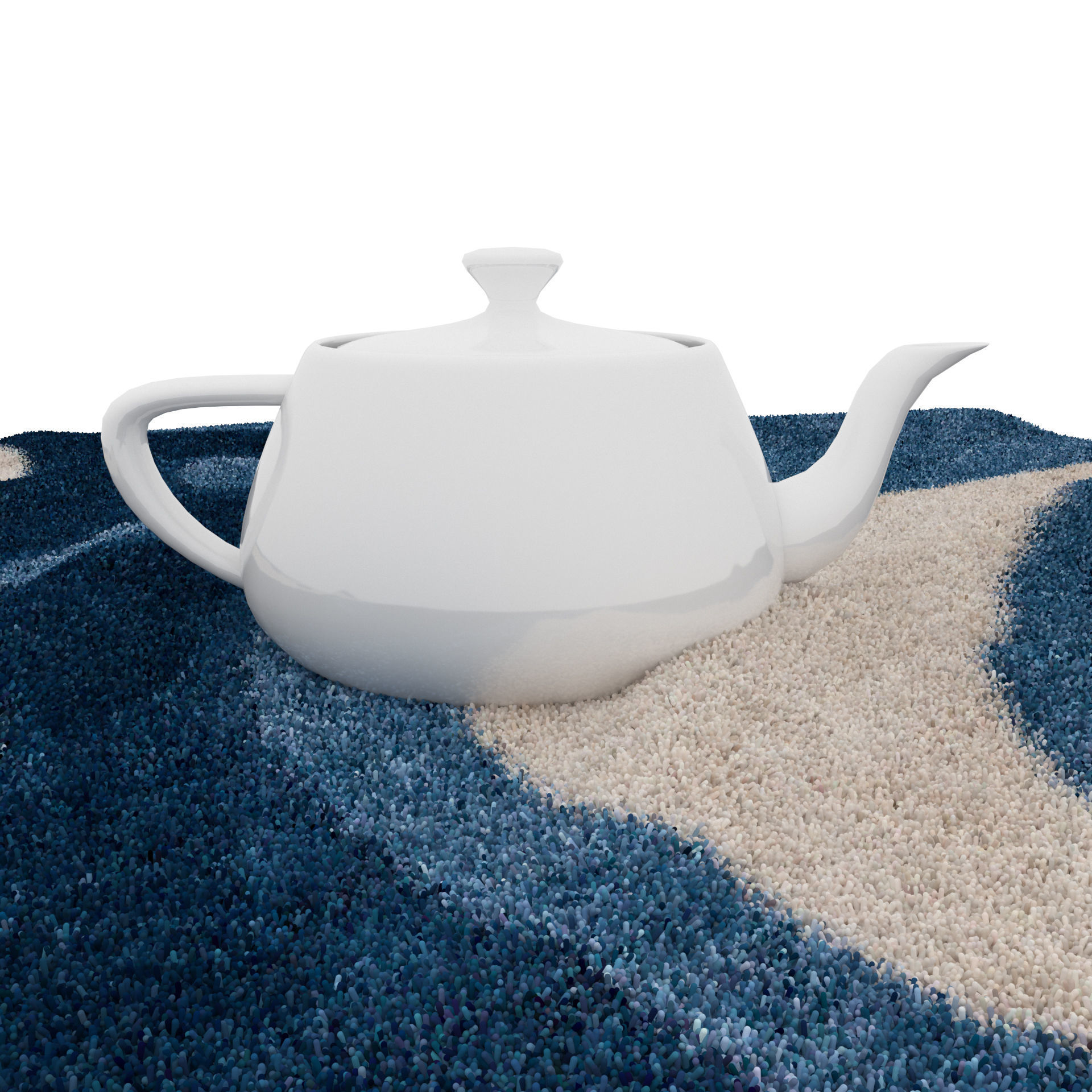 Rugs No 62 Low-poly 3D model_9