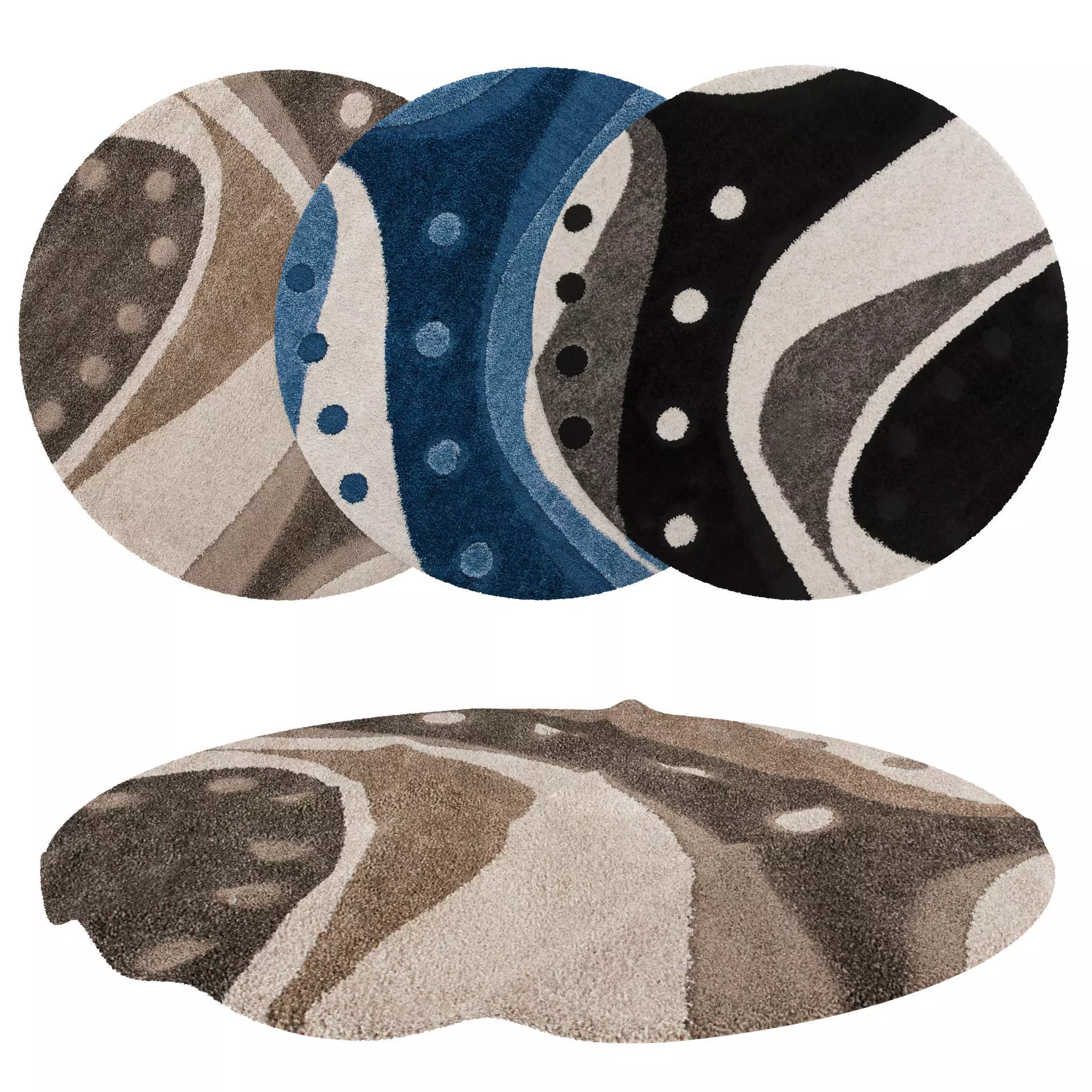 Rugs No 62 Low-poly 3D model_0