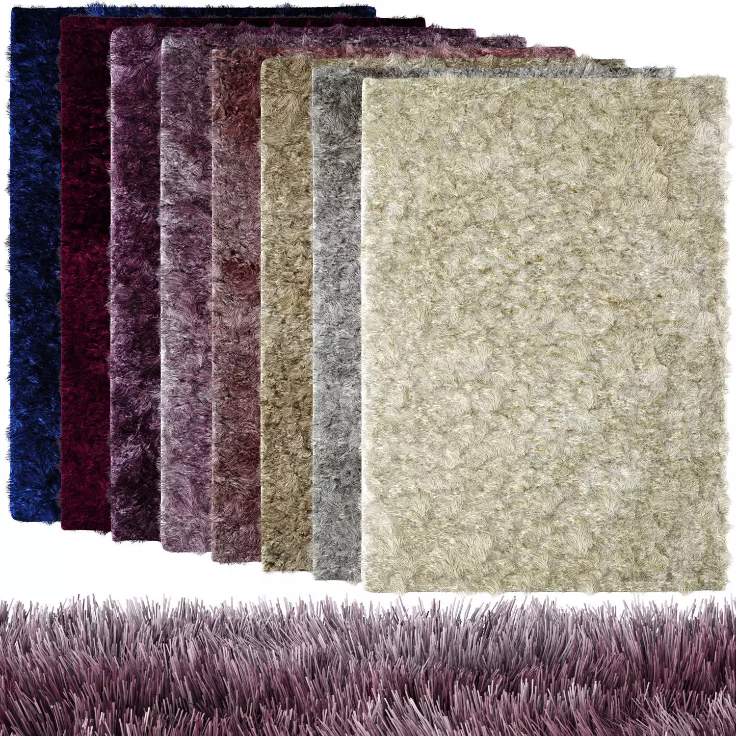 Carpets 05 Norden Home Handmade Shag 3D model