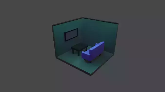 Basic Television Room
