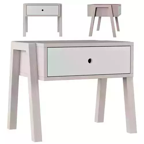 Dale 1 Drawer Bedside Table Norden Home