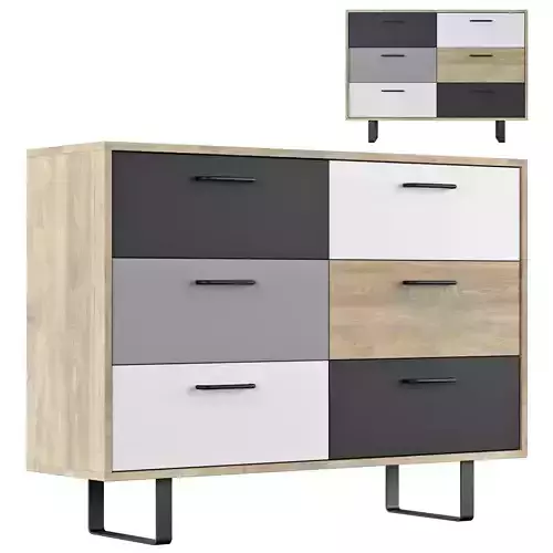 Mcrae 6 Drawer Chest Mercury Row 6 Drawers