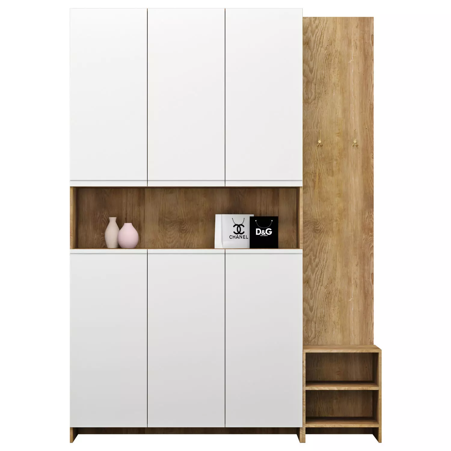 Composition in the hallway 21 Hallway 3D model_0