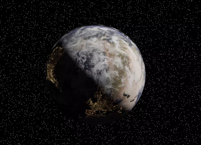 Planet Earth Free low-poly 3D model