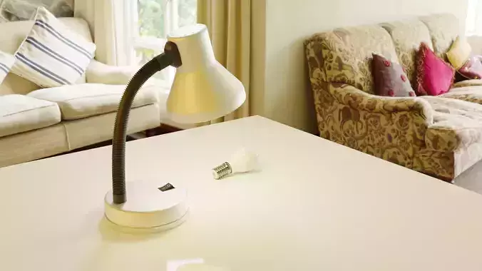 Realistic Small Lamp