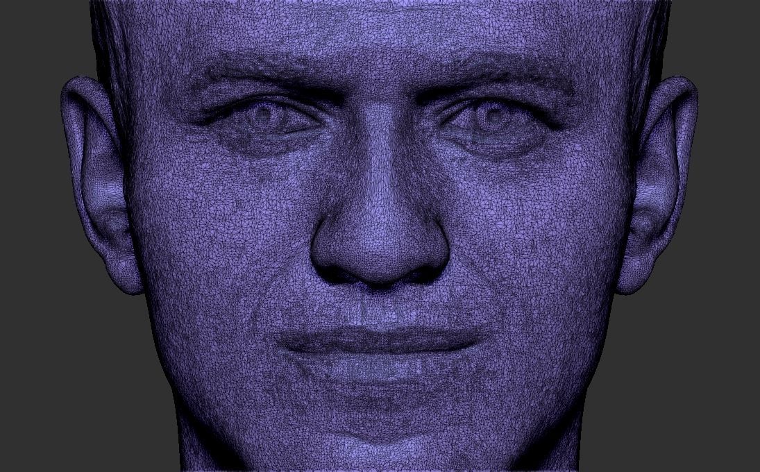 Alexey Navalny bust 3D printing ready stl obj formats 3D print model_34