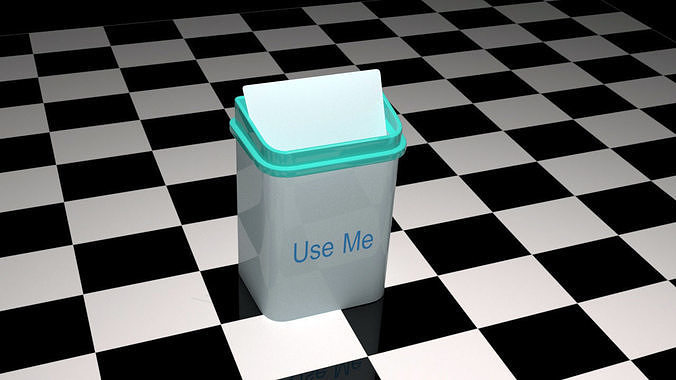 Recycle Bin 3D model