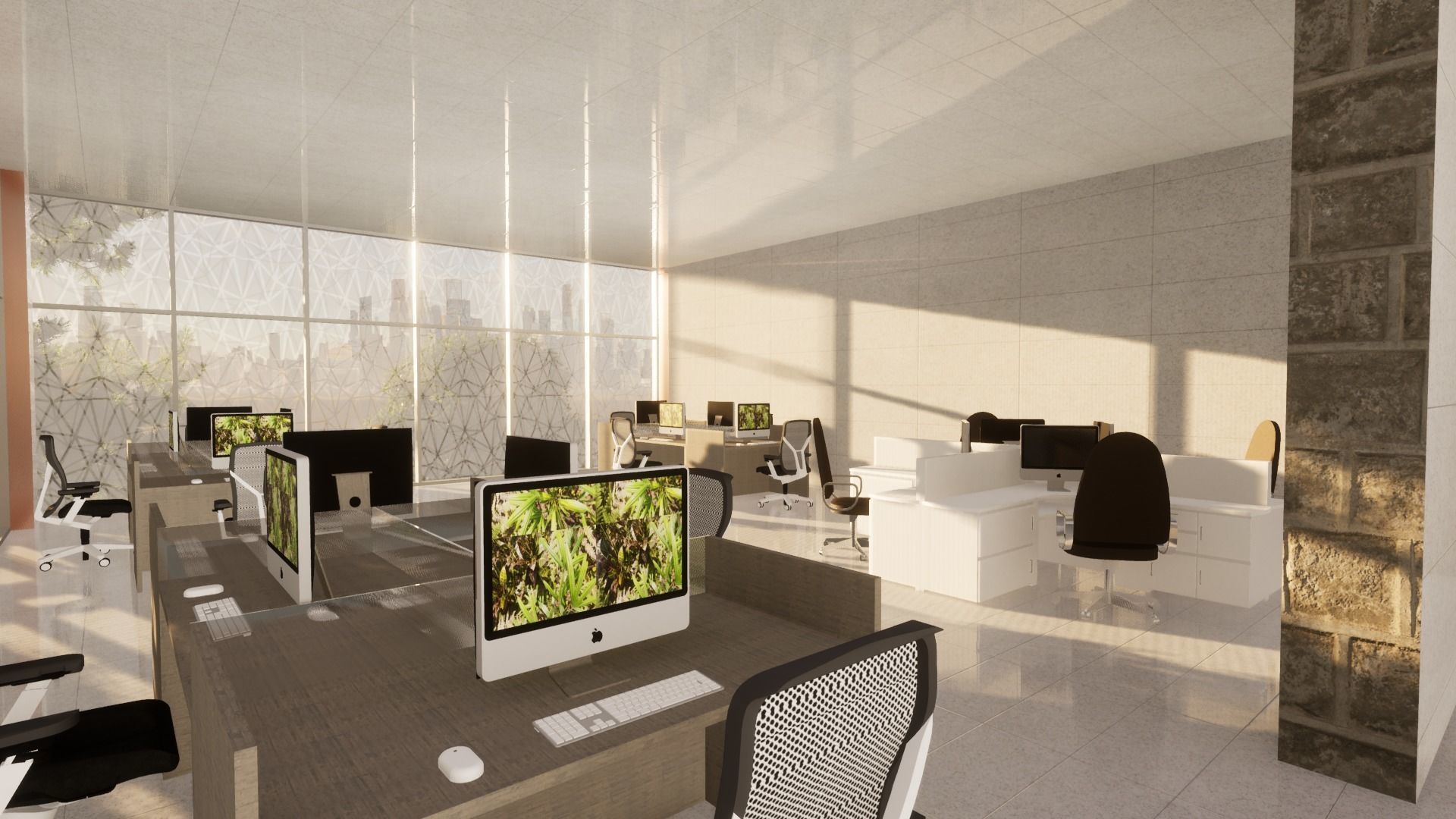 Revit Community center 2020 3D model_5