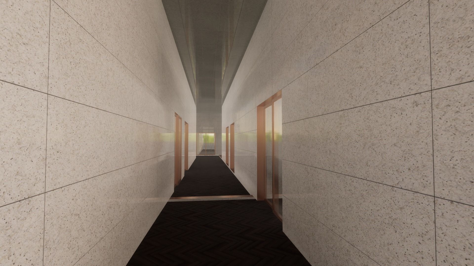 Revit Community center 2020 3D model_8