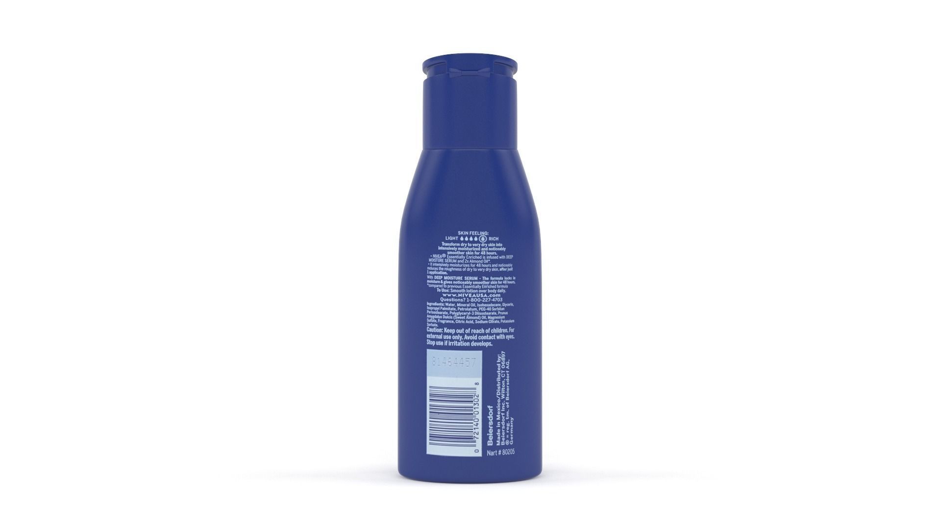 Nivea Body Lotion 3D model_6