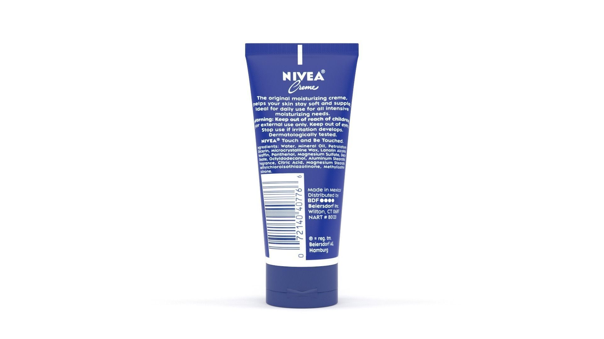Nivea Body Lotion 3D model_4