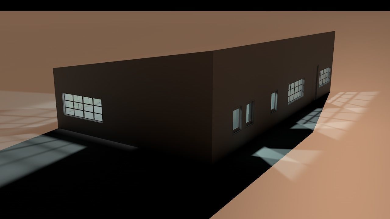 House package - low poly - 40 1-floor houses Low-poly 3D model_18