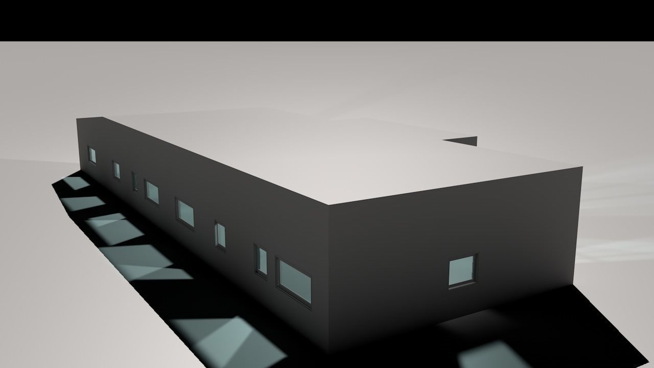 House package - low poly - 40 1-floor houses Low-poly 3D model_139