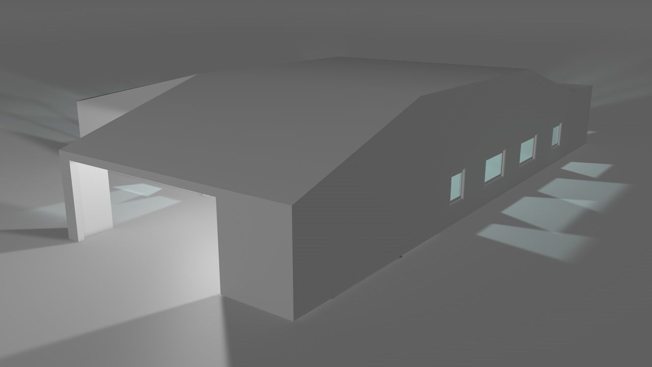 House package - low poly - 40 1-floor houses Low-poly 3D model_103