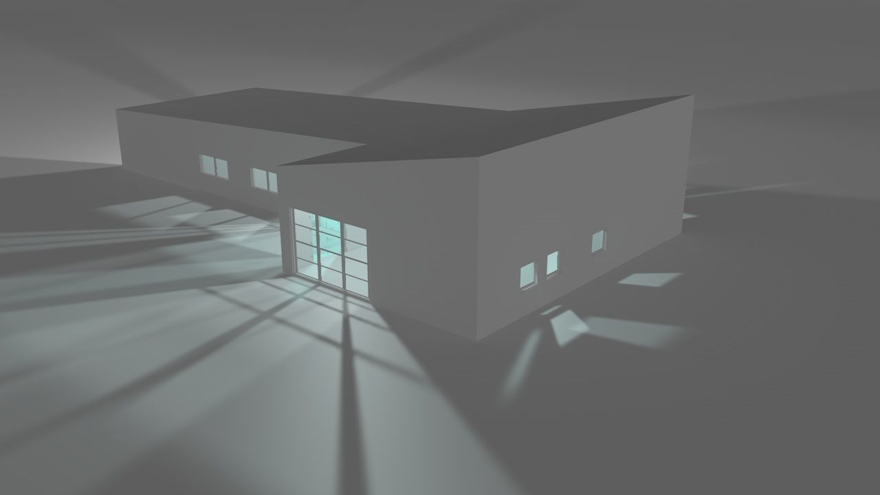 House package - low poly - 40 1-floor houses Low-poly 3D model_129