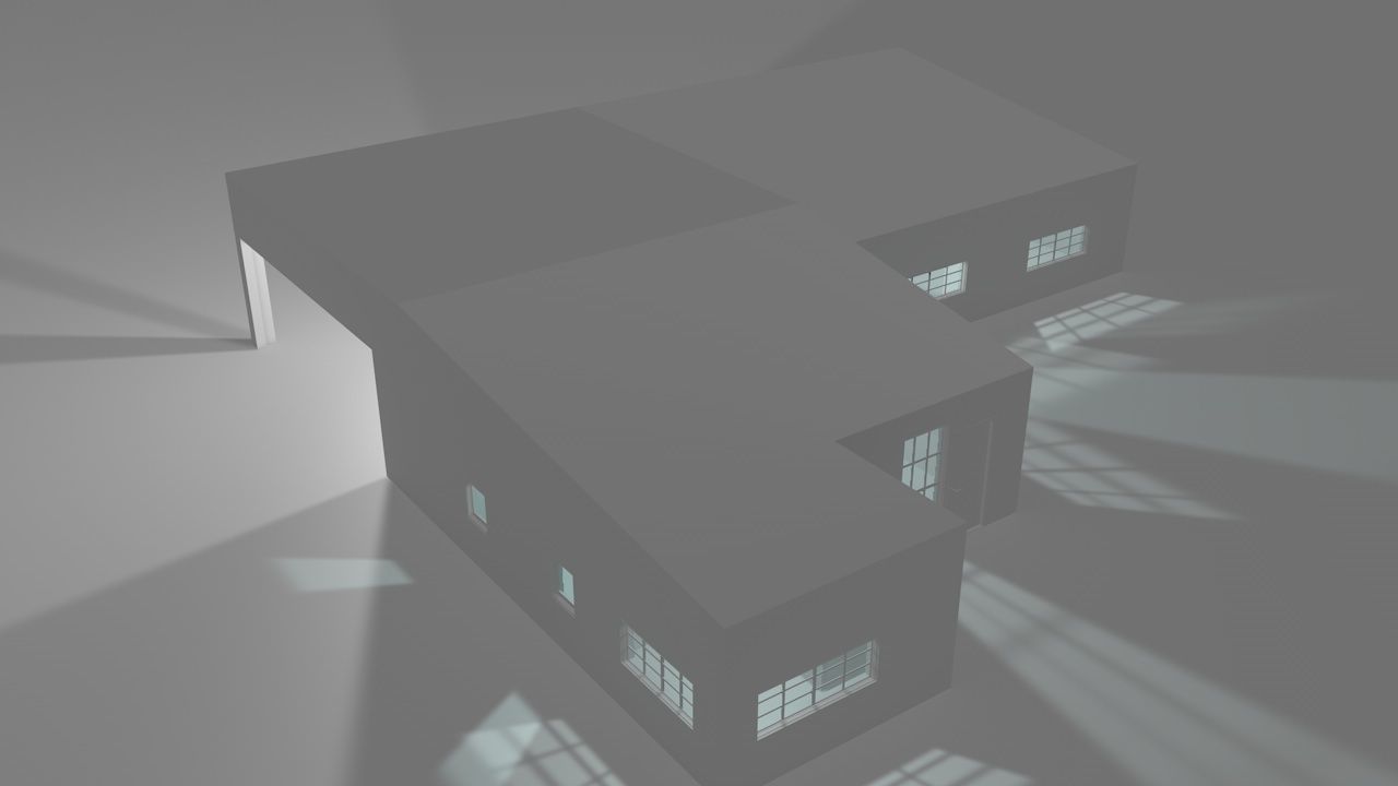 House package - low poly - 40 1-floor houses Low-poly 3D model_75