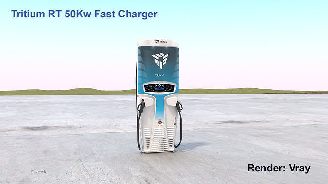 Tritium 50Kw DC Fast Charger 3D model
