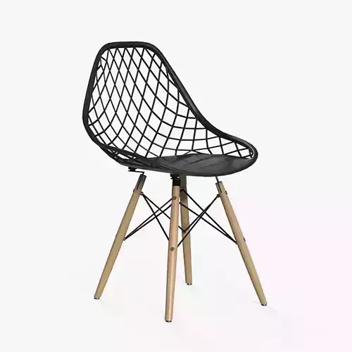 Lotus Dining Chair black